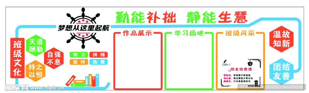 班级文化  班级布置