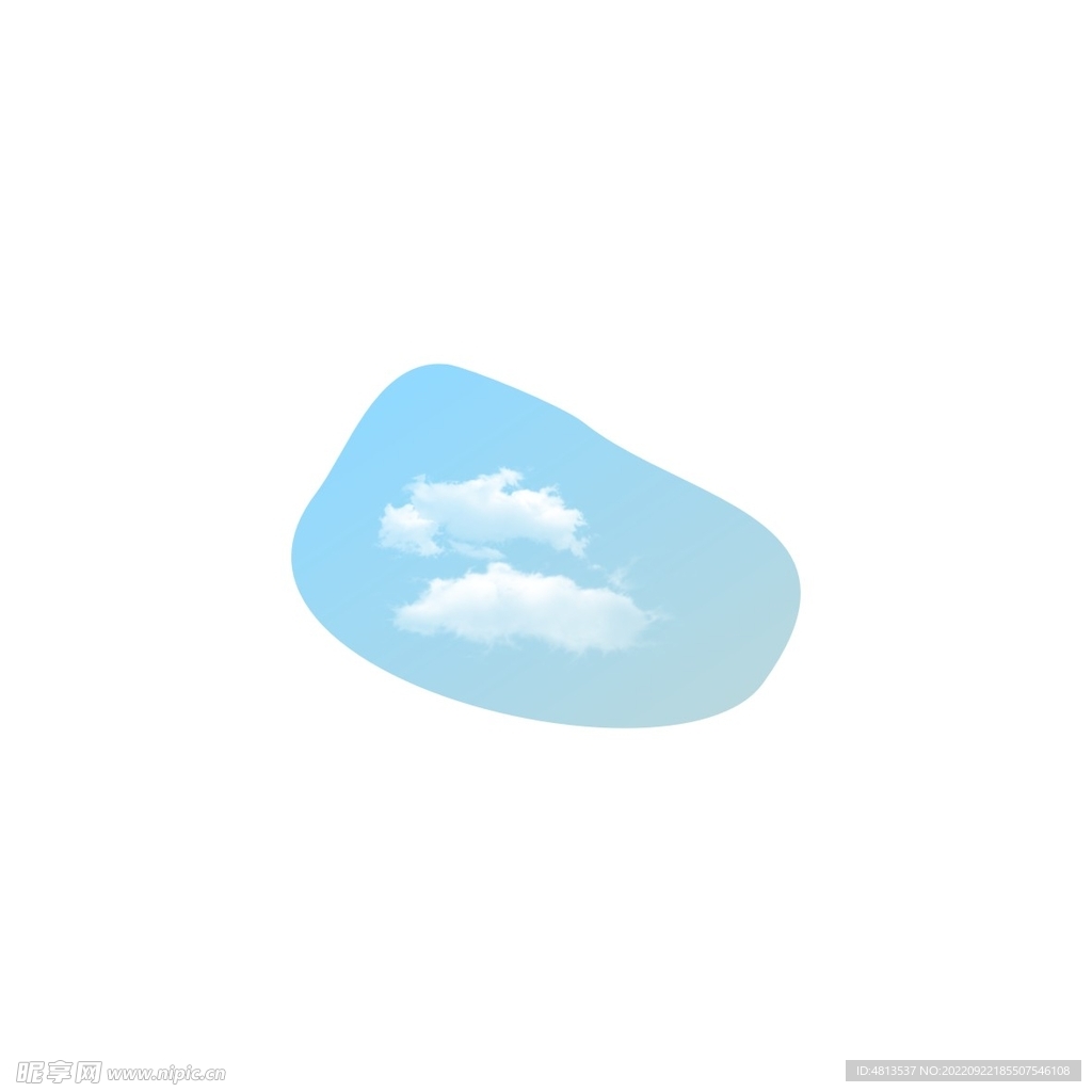 蓝天白云素材