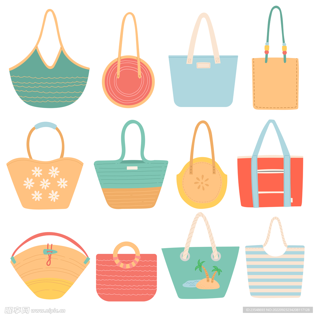 矢量手提包