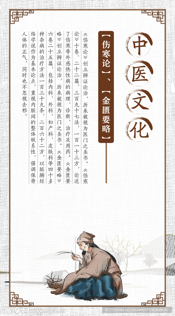 中医文化伤寒论金匮要略