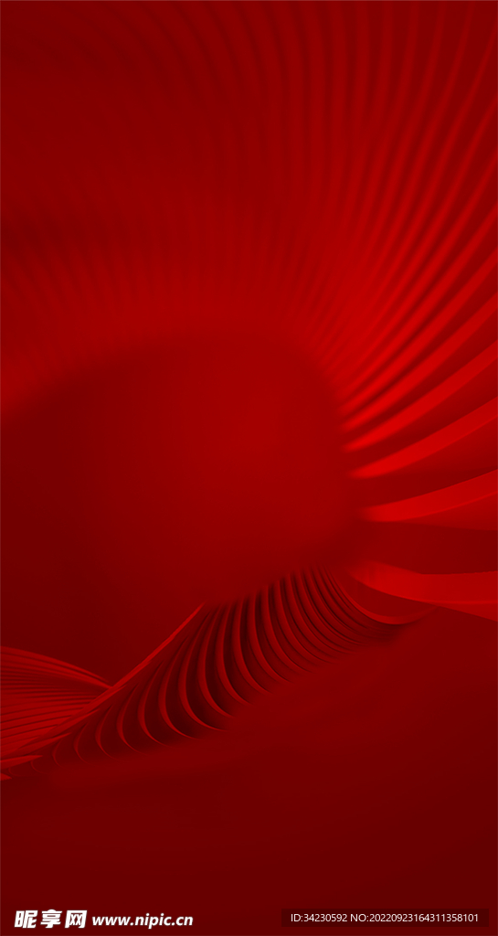红色背景