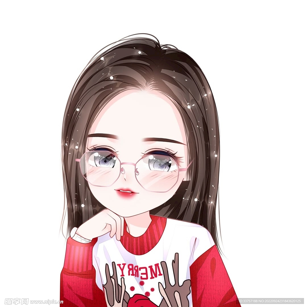 Q版头像 动漫头像 卡通 手绘