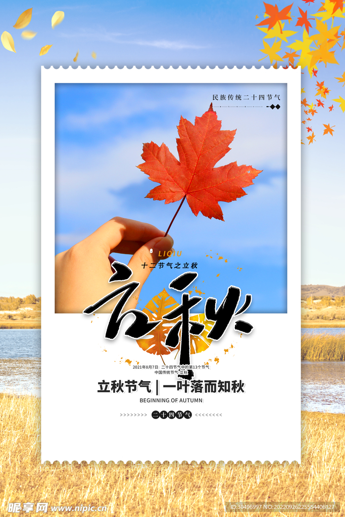 二十四节气立秋 