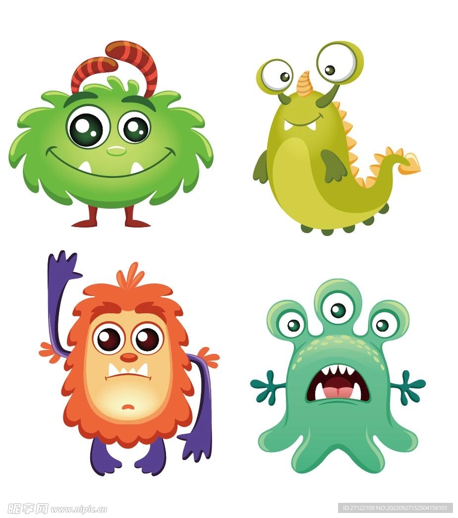 卡通怪兽