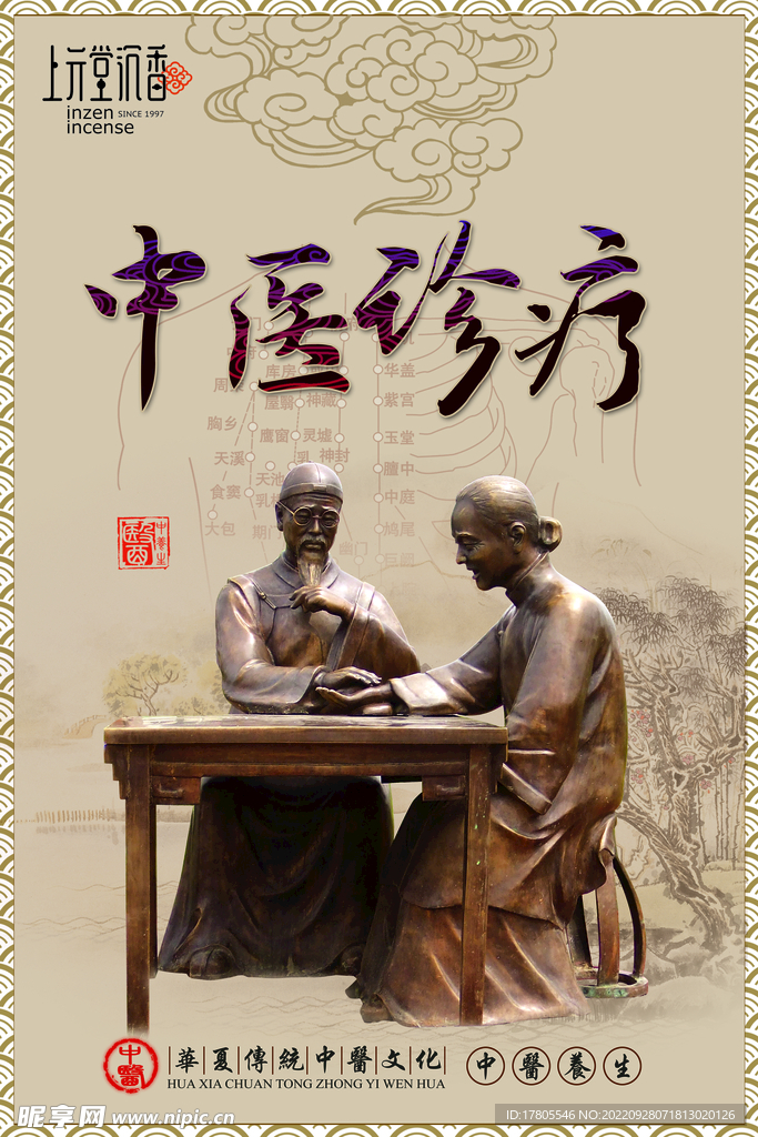 中草药  海报素材  中医文化