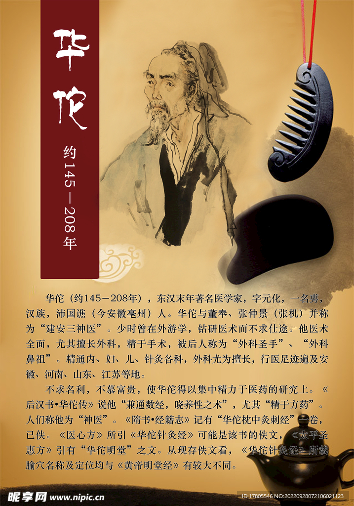 中草药  海报素材  中医文化