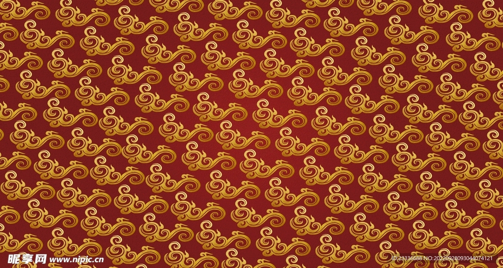 无缝拼接国风素材