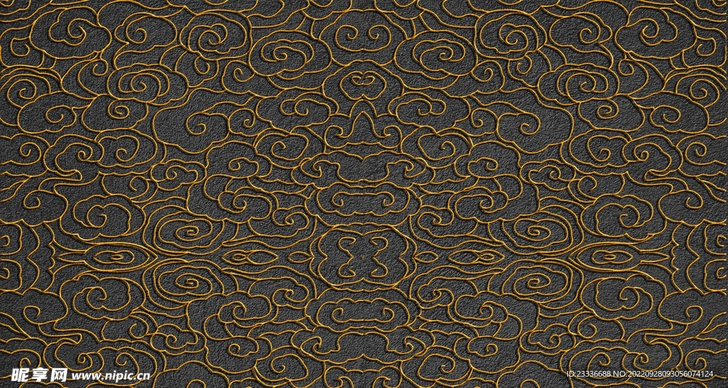 无缝拼接国风素材