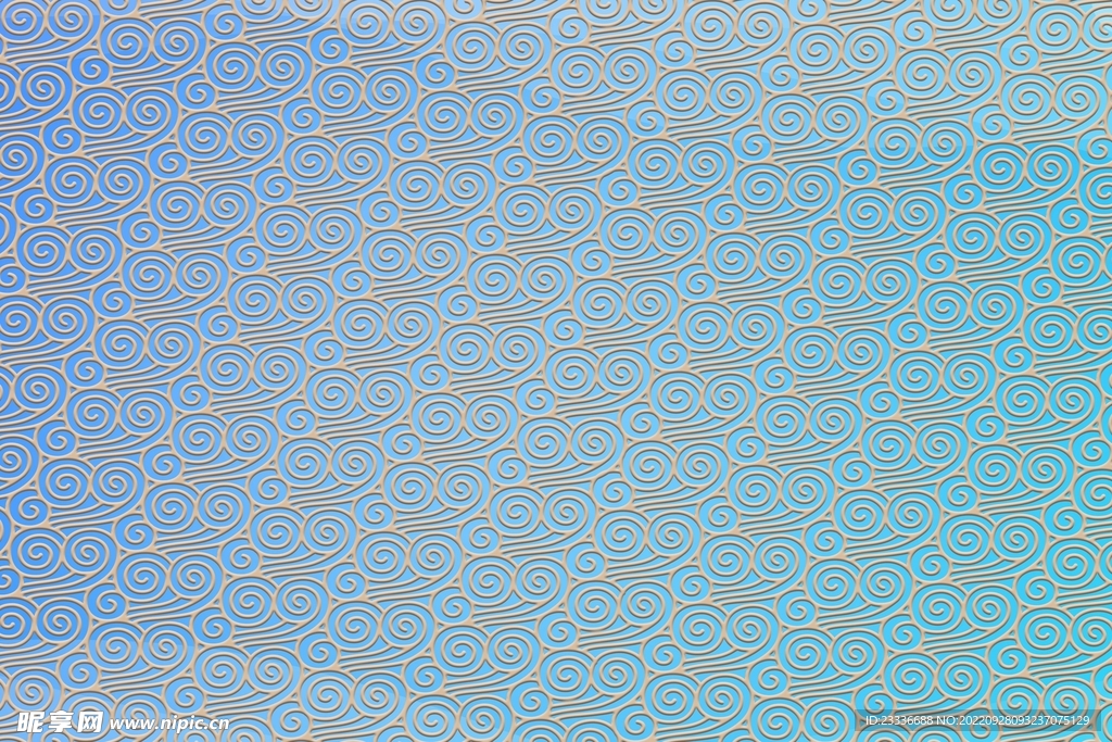 无缝拼接国风素材