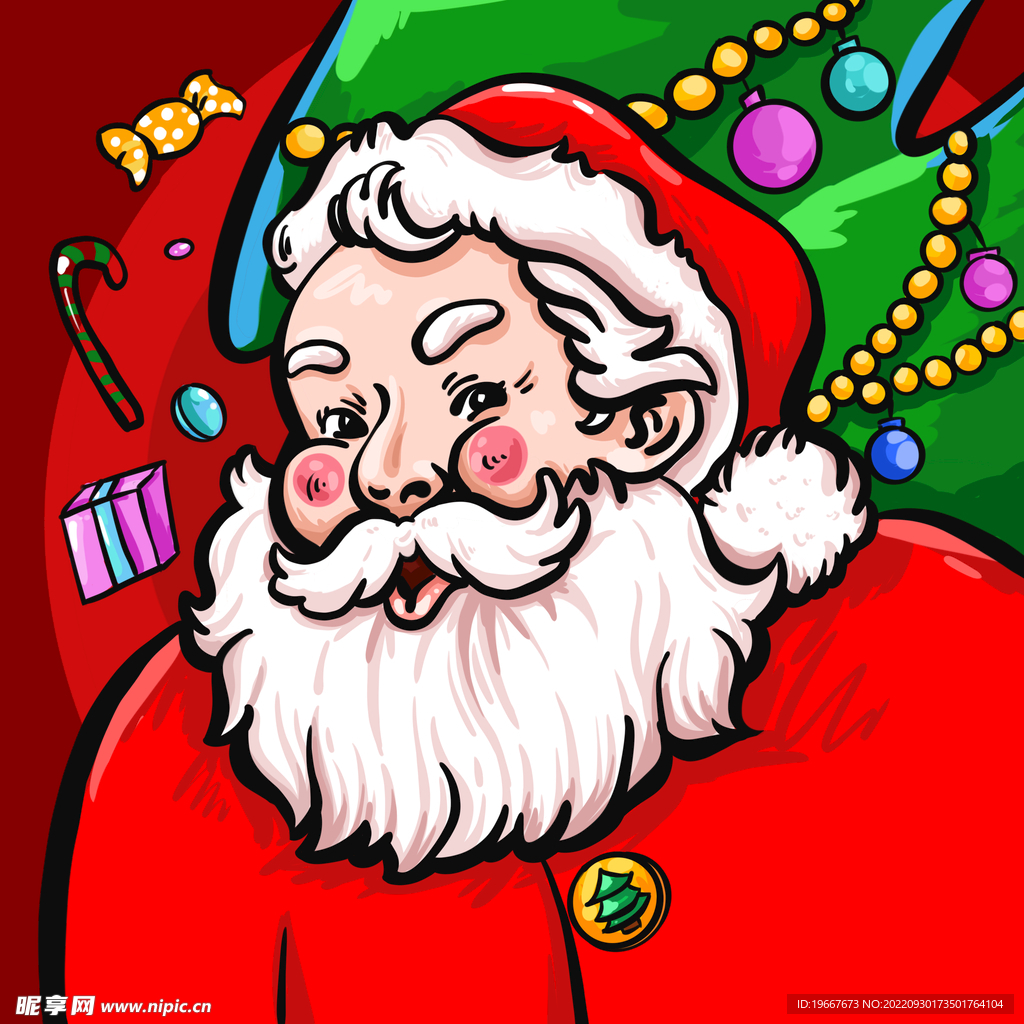 圣诞萌老人