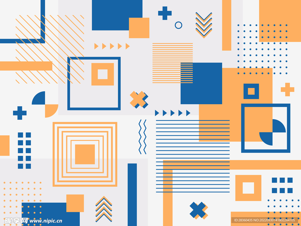 几何形状背景图片