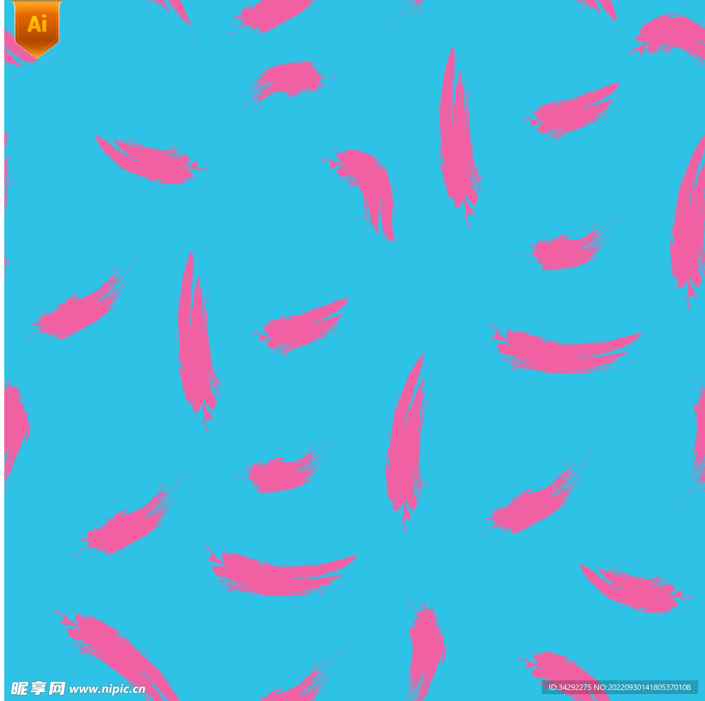 抽象书法笔触纹理