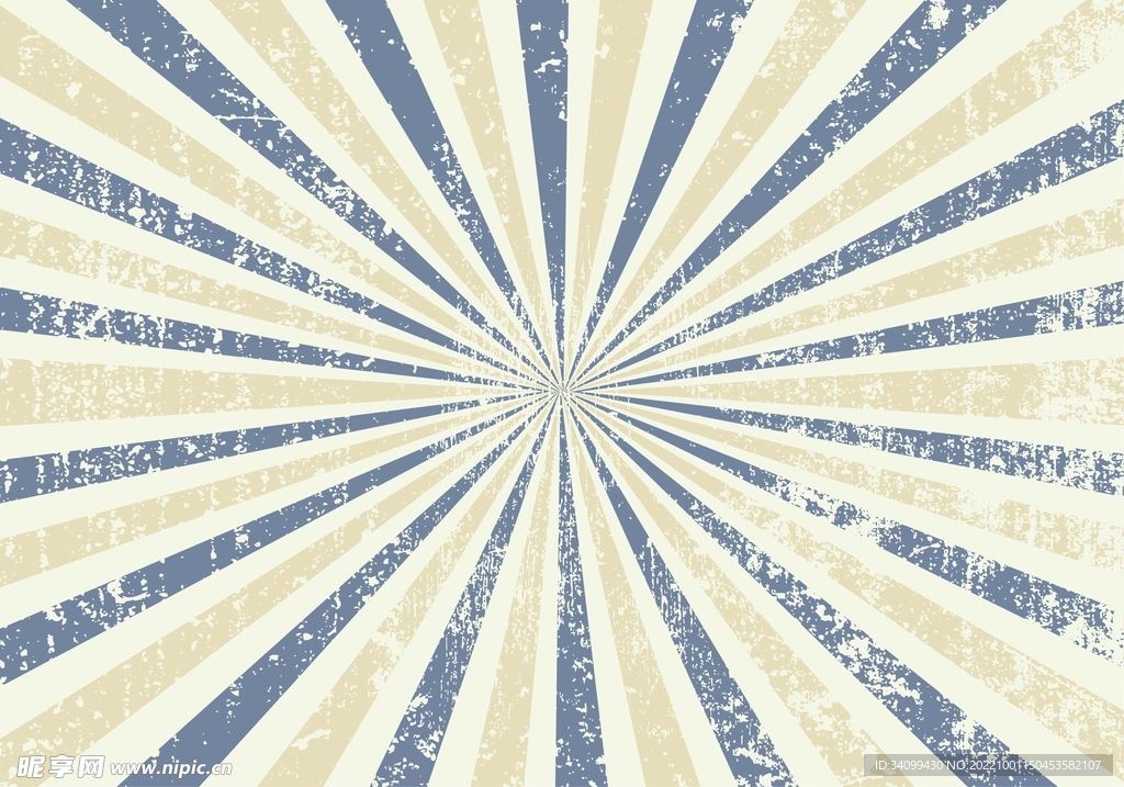复古 放射状线条