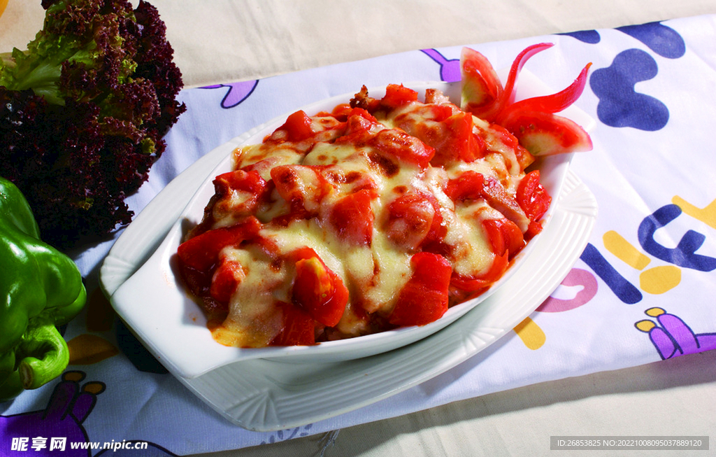 焗蕃茄雪花猪扒饭