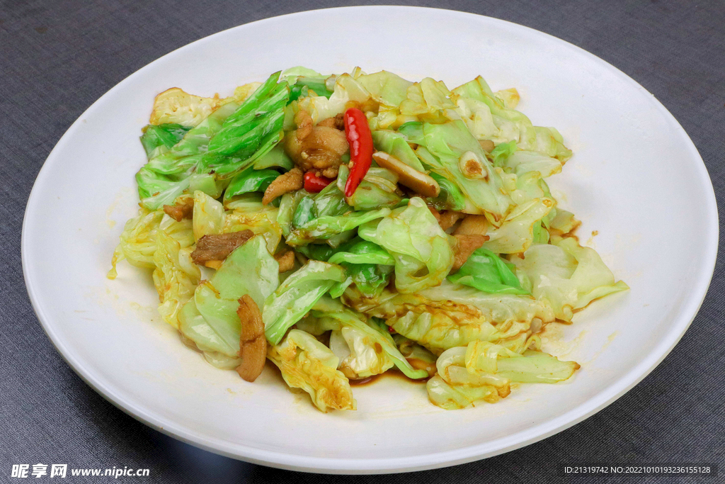 手撕包菜图片素材