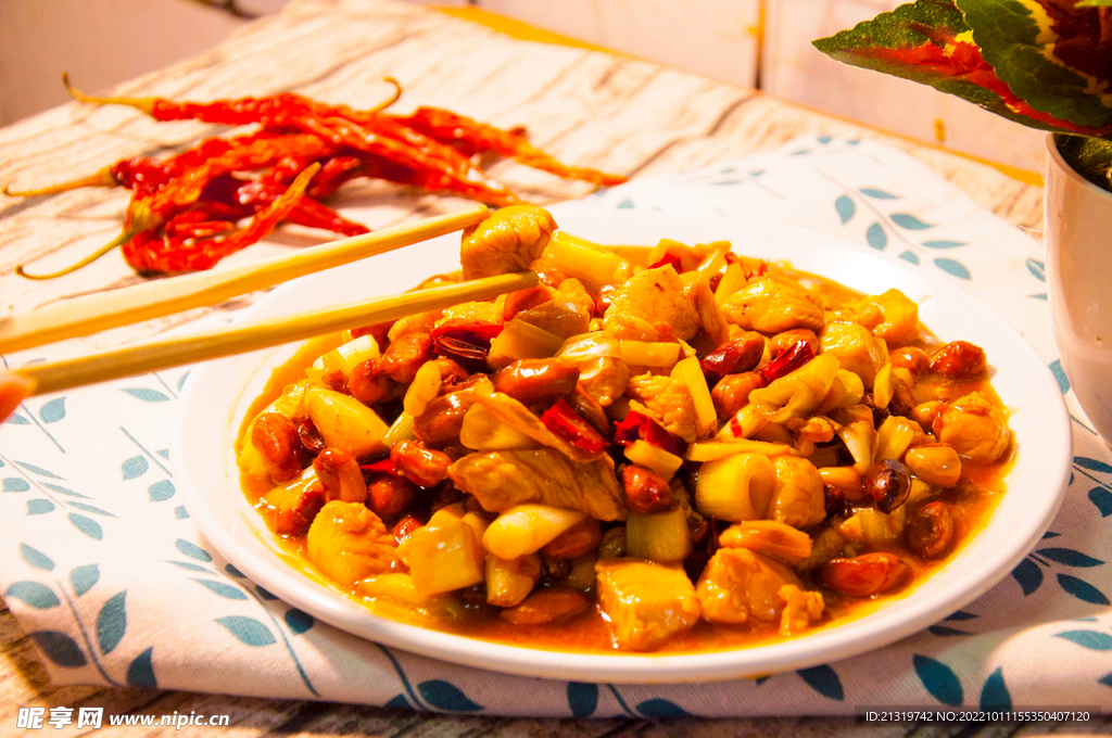 宫保鸡丁高清摄影