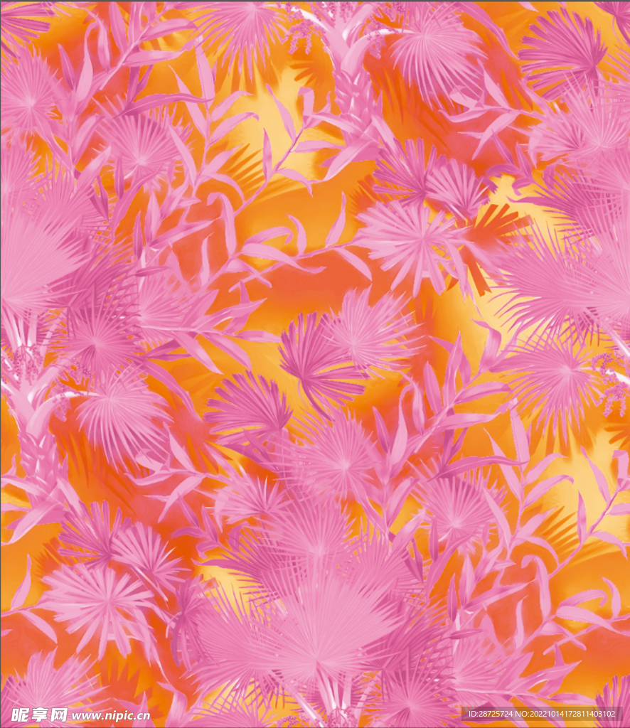 数码印花 大牌花 小碎花 爆款