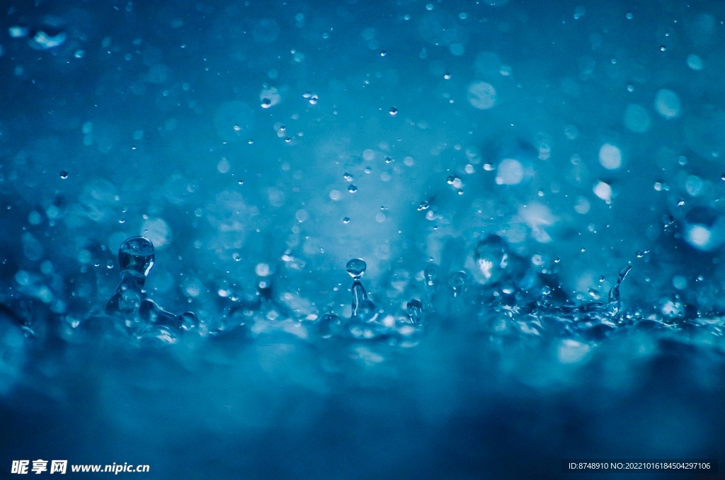 水滴背景