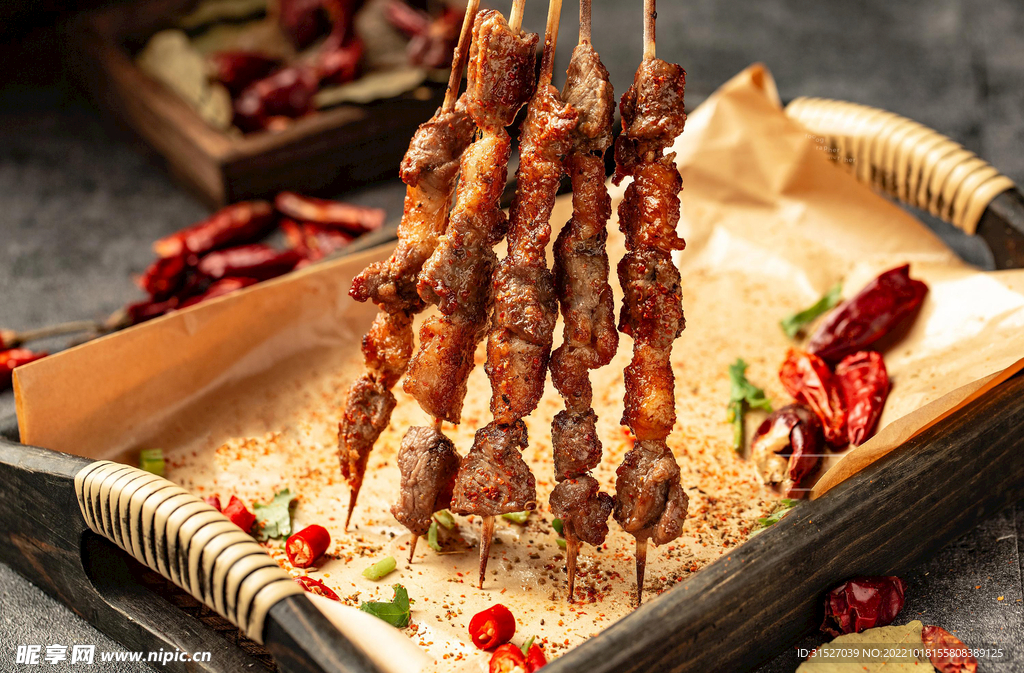 烤肉串素材