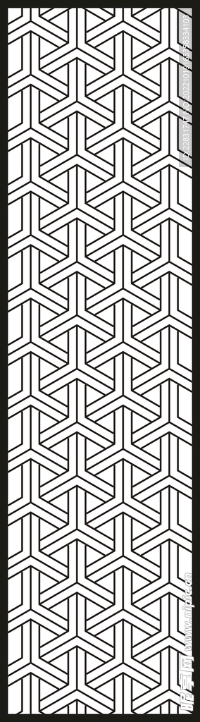 格栅隔断雕花纹 花格 中式花缎