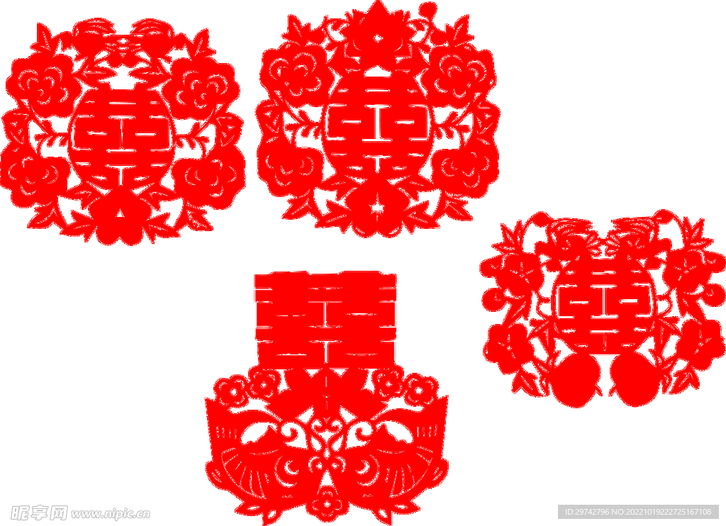 兔年剪纸 兔年窗花 兔年静电贴
