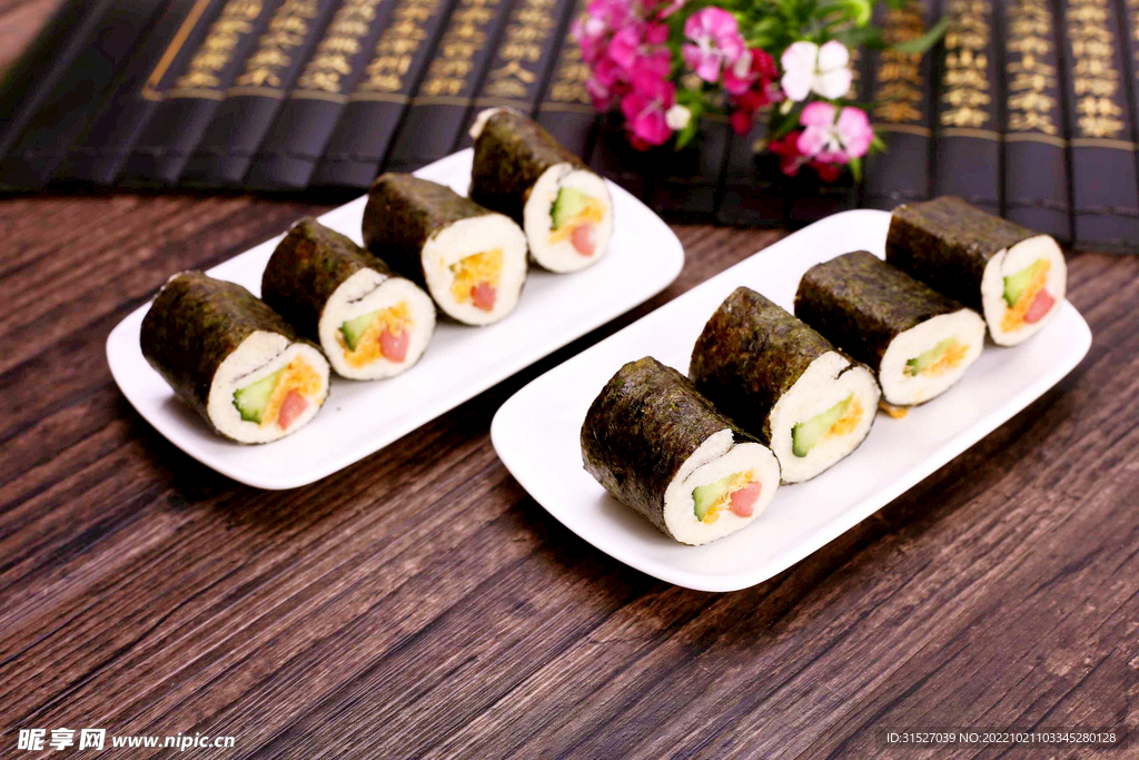 高清寿司摄影图