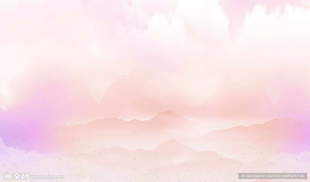 长海报版山河云朵