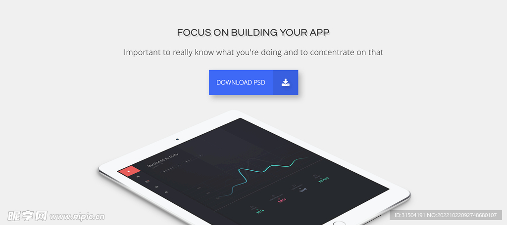 英文UI互联网网站模板