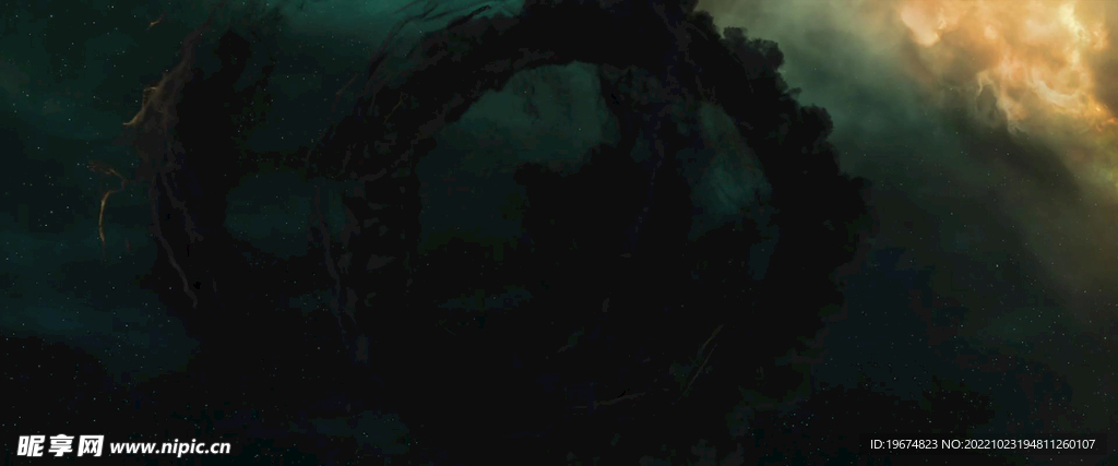 壁纸 星际黑云