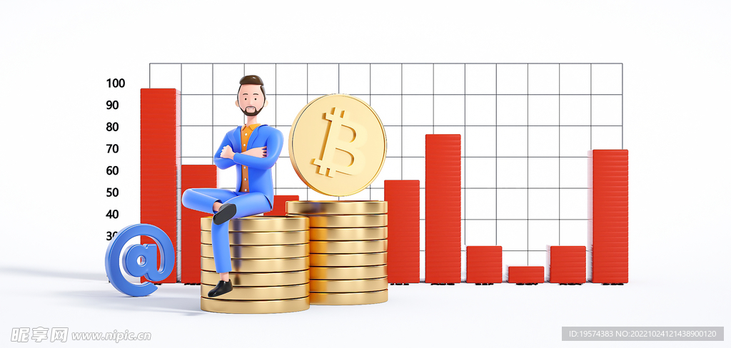 C4D模型 商务金融