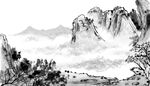 国画山水画