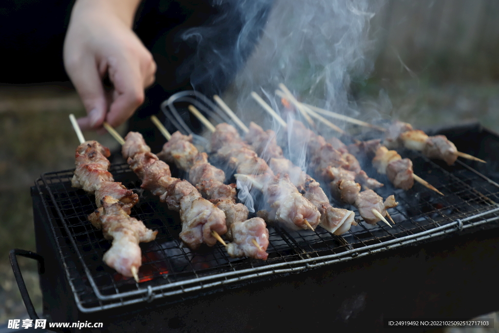 烧烤 羊肉串