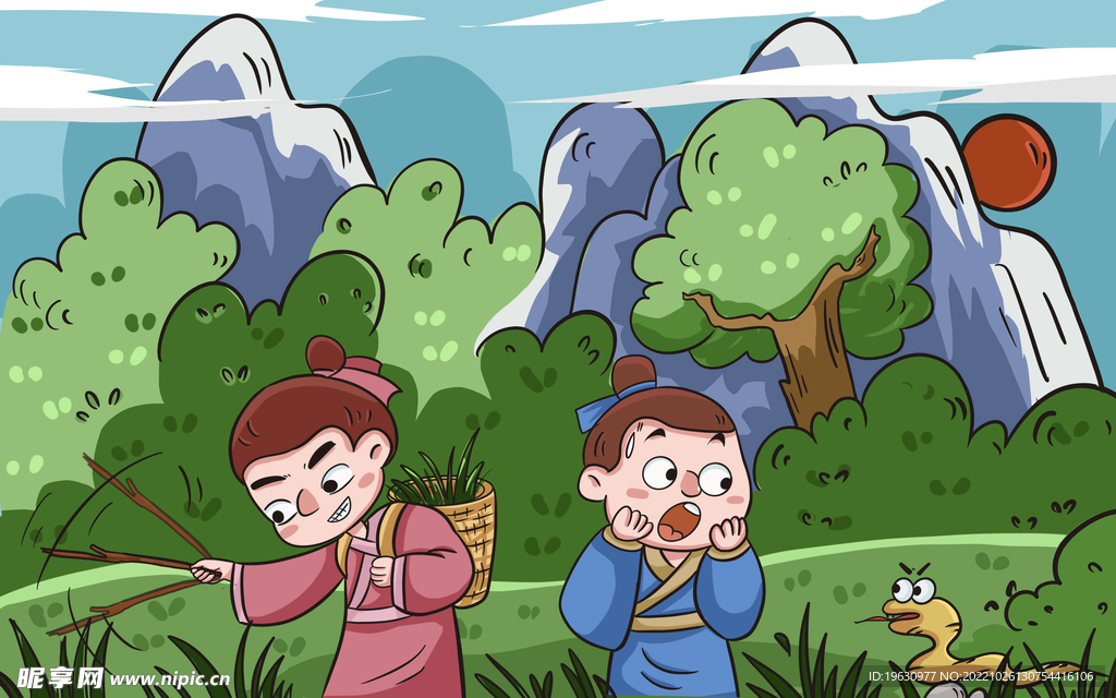 成语故事之打草惊蛇