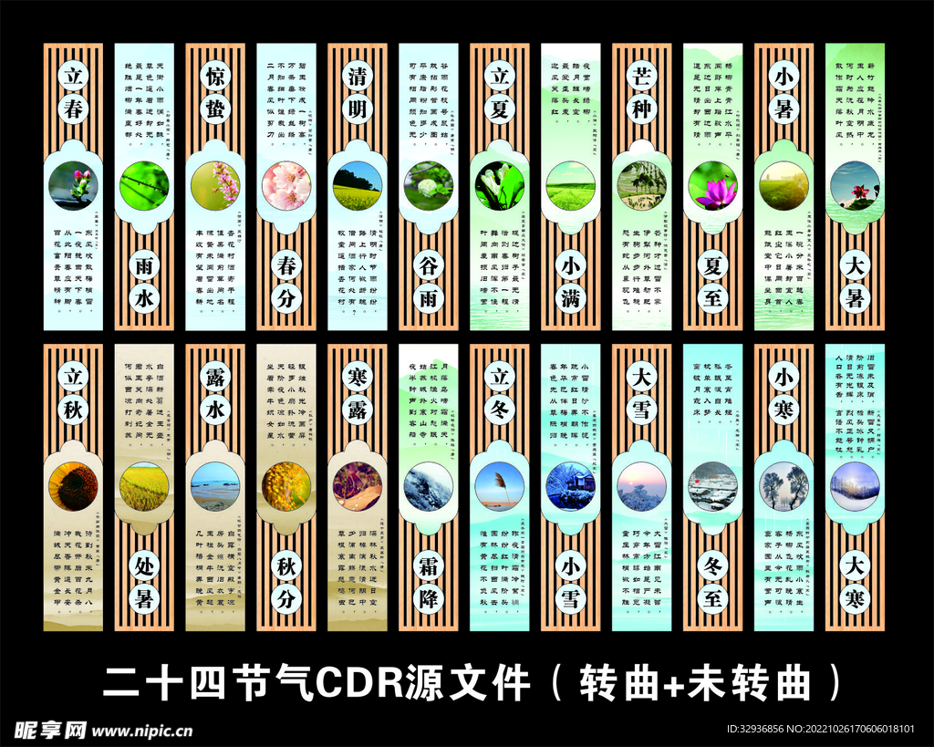 二十四节气文化墙