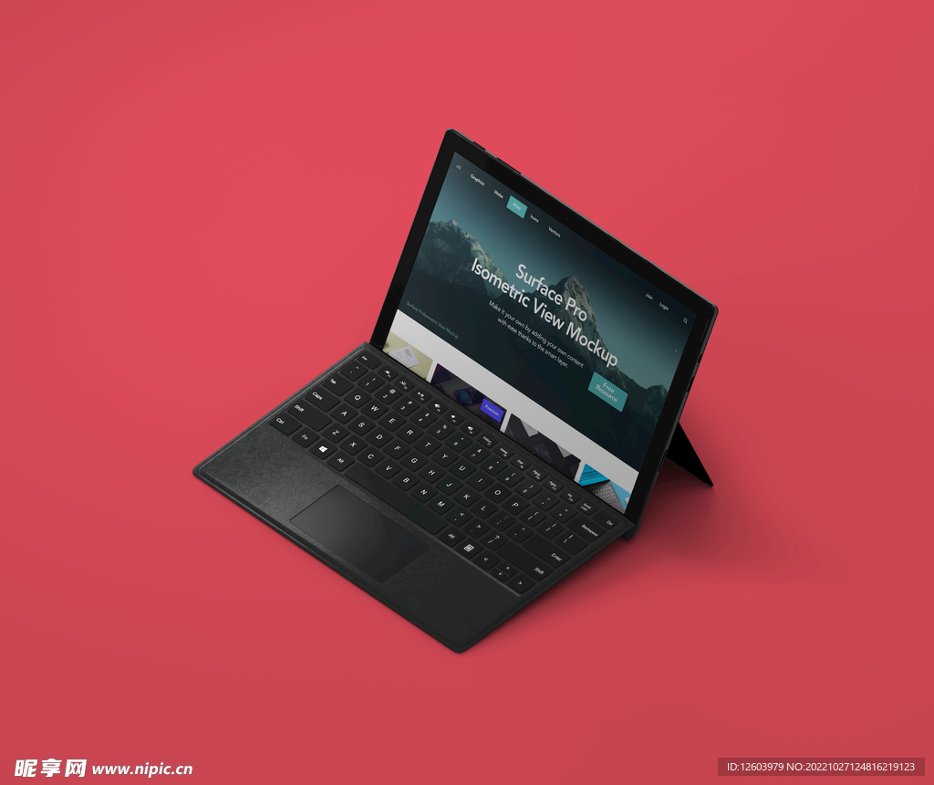 高端样机VI智能样机贴图