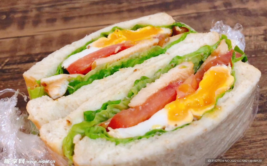 三明治高清摄影图