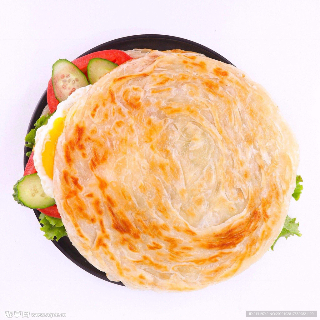 手抓饼高清摄影图