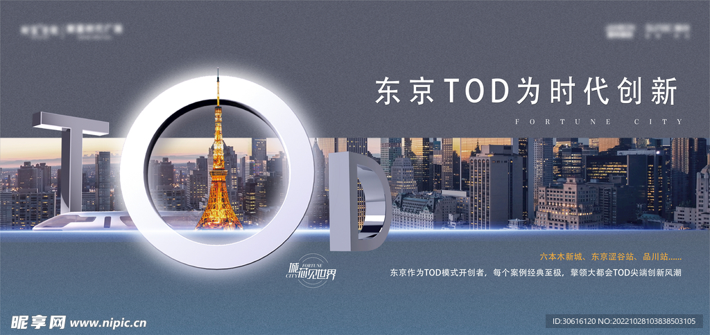 tod城市系列海报