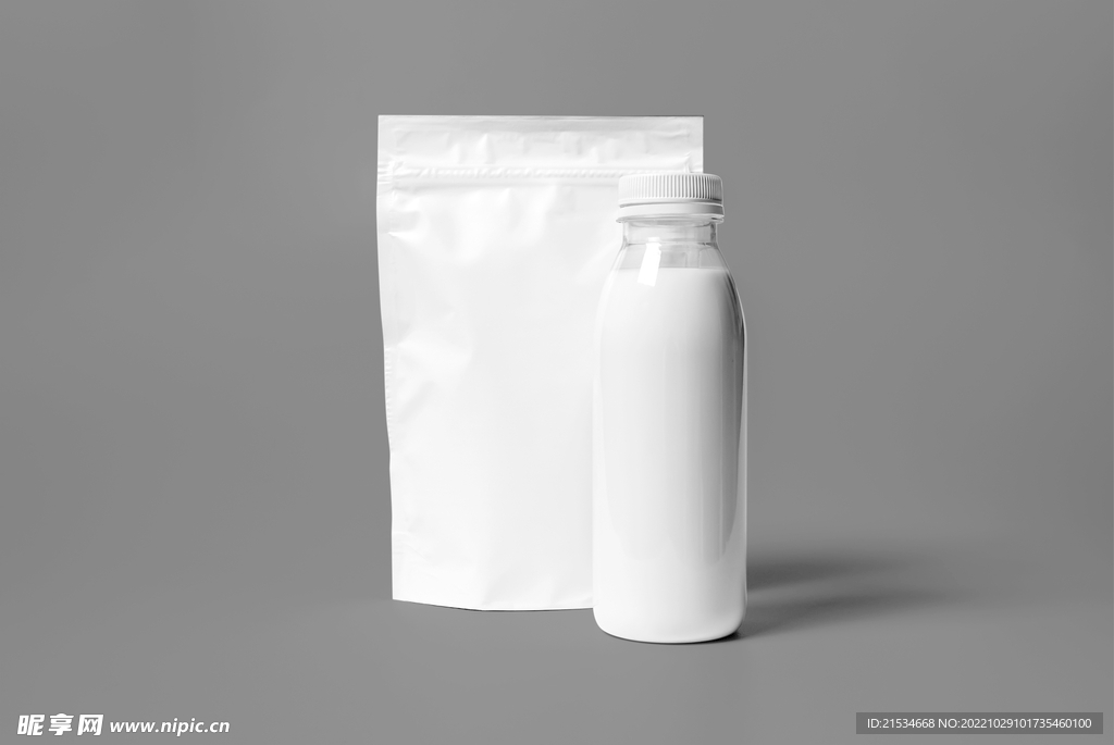 奶瓶食品袋样机