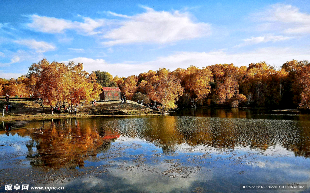 乌兰布统公主湖