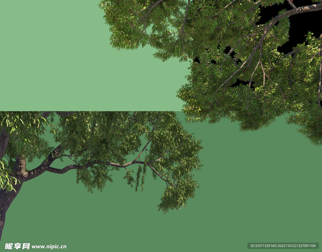 免抠超清园林景观树