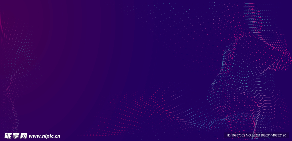 蓝紫色渐变LED背景