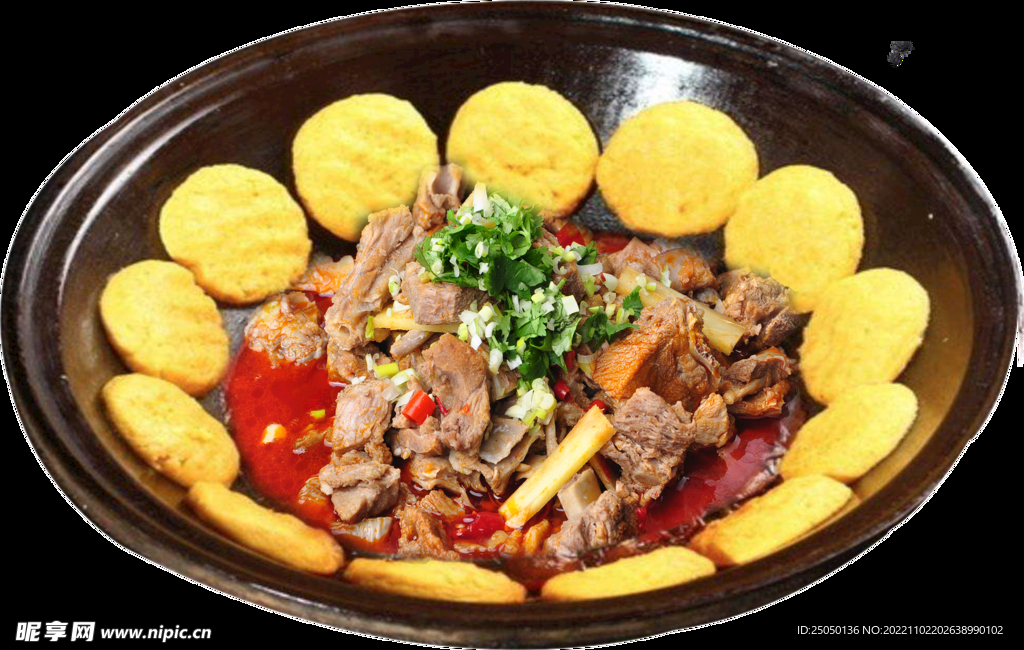 羊肉锅铁锅炖