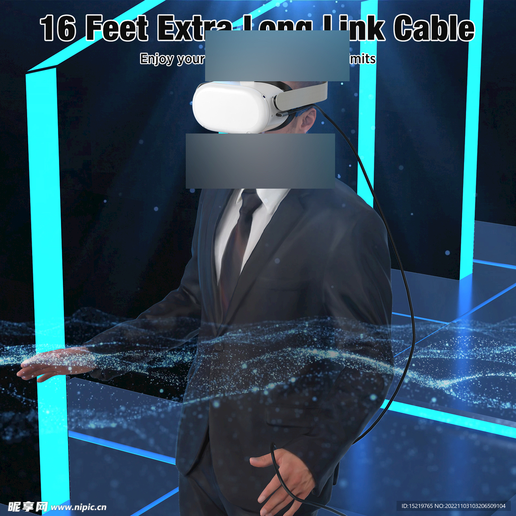 VR线场景图 亚马逊海报 广告