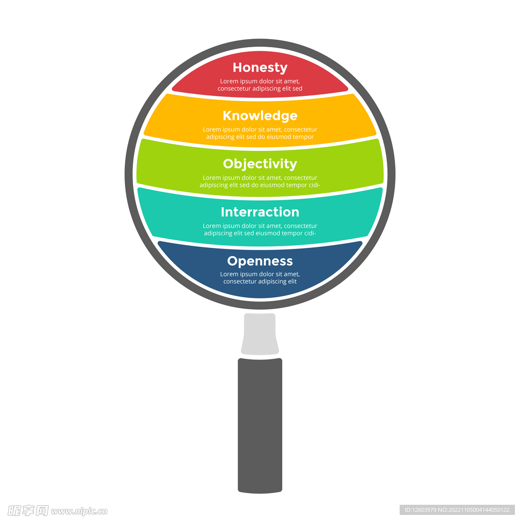 多彩数据信息图表