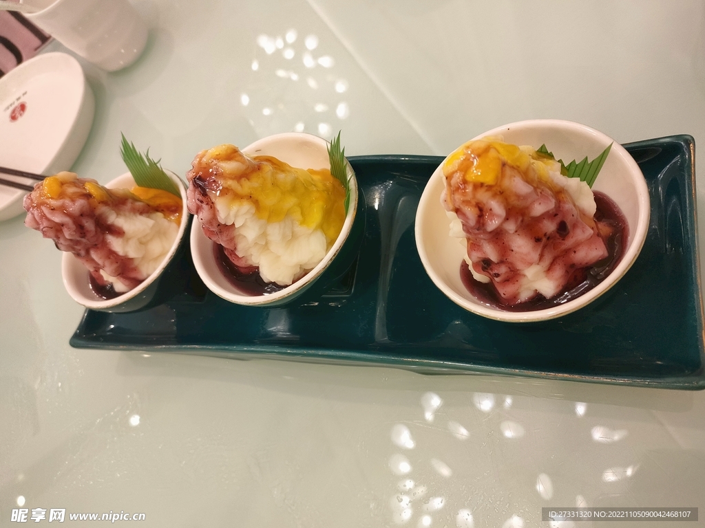 蓝莓酱柠檬酱山药泥