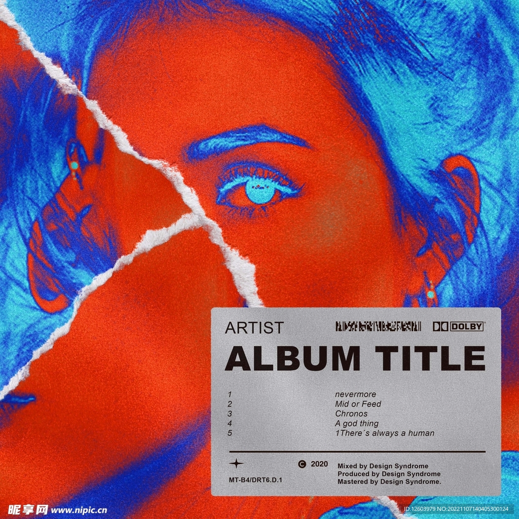 高端CD封面I智能样机贴图