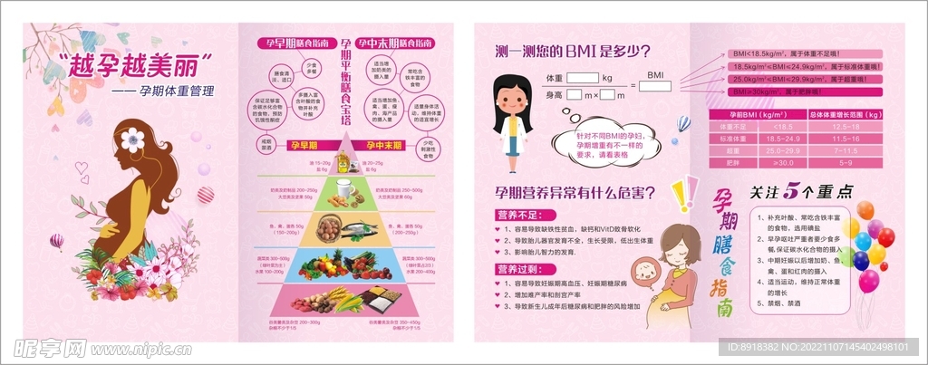 孕期体重管理