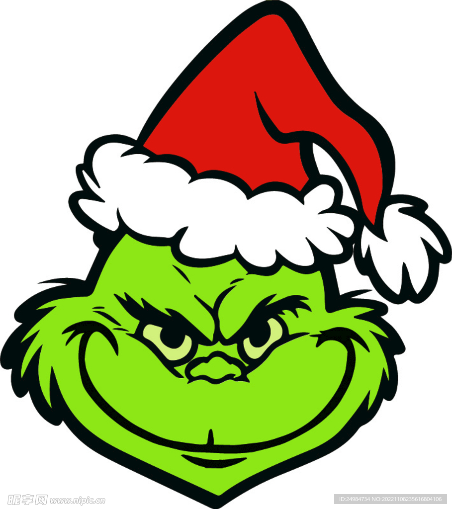 圣诞帽矢量素材插画