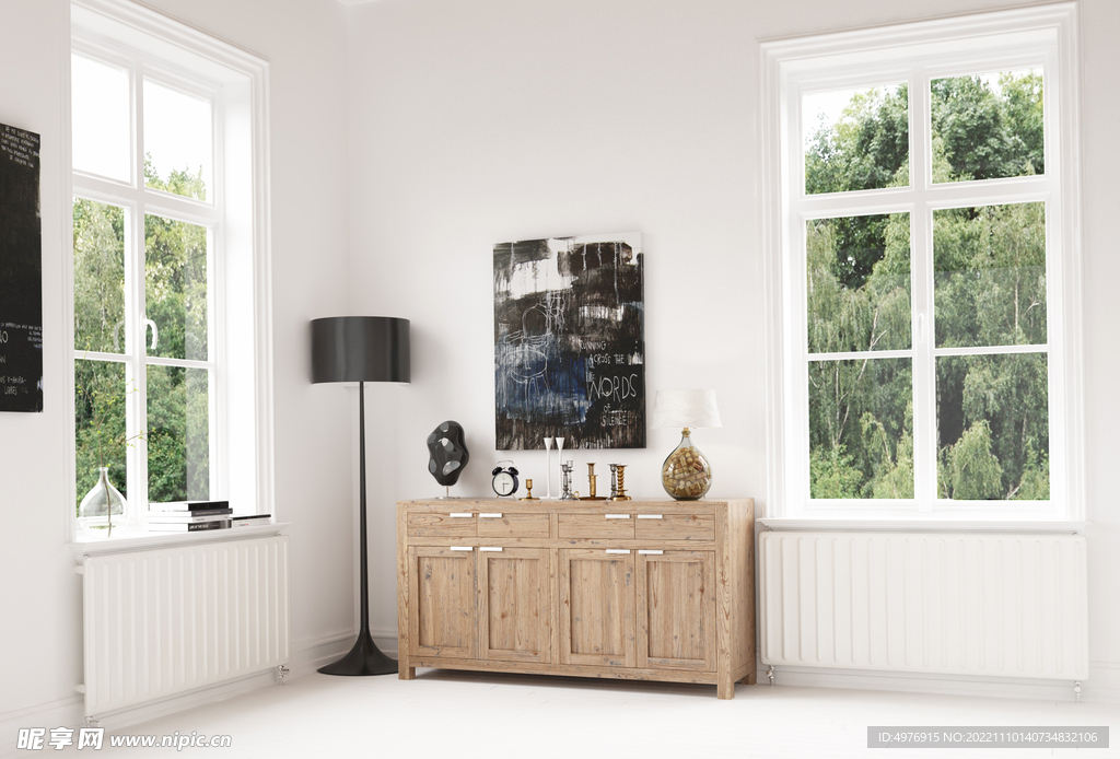 现代 空景 中式